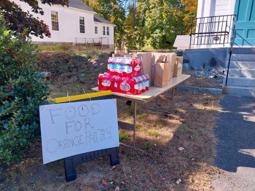 Food for Orange Pantry